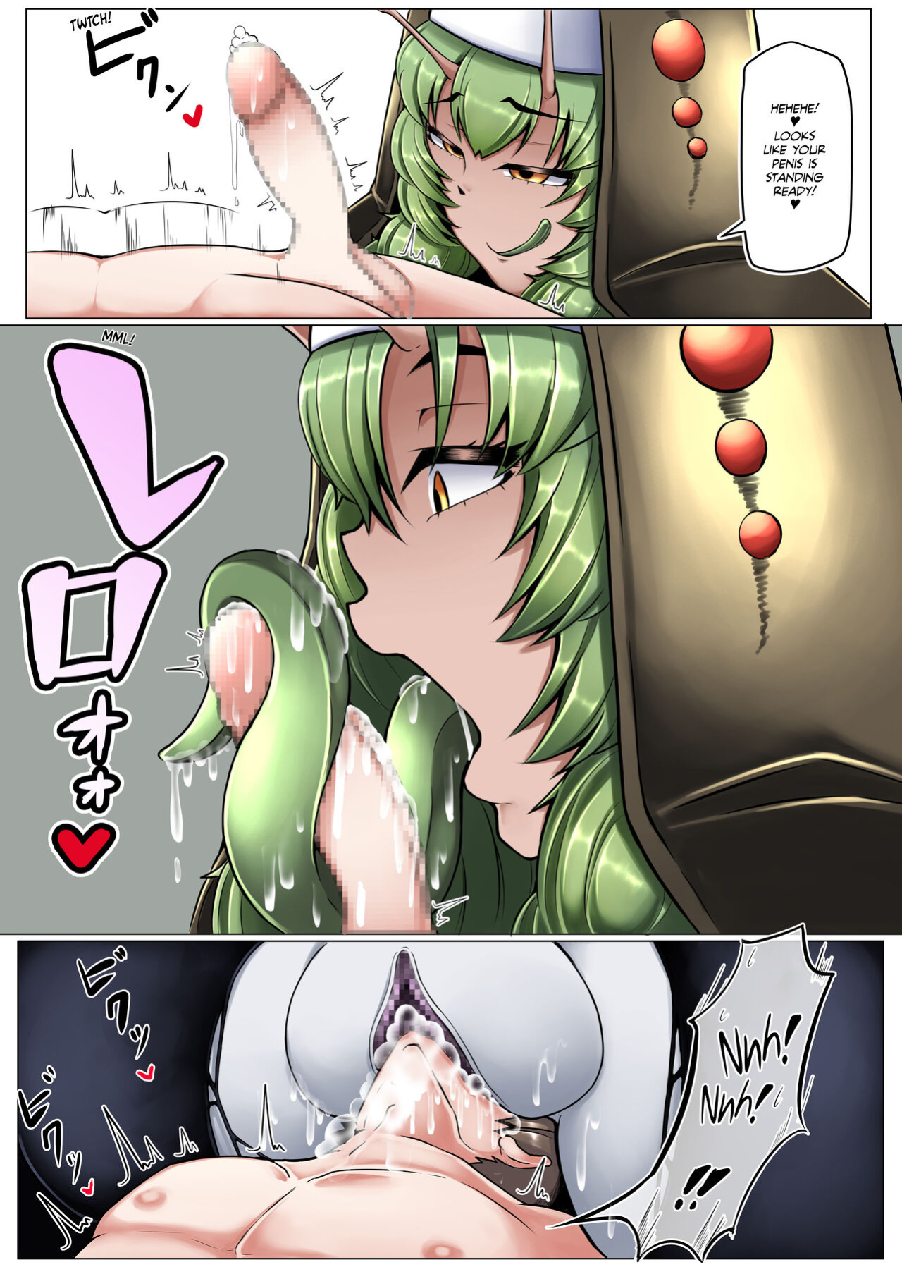 [Kaoritatsu Chaya (Ocha no Degarashi)] Dorodoro Zangeshitsu | Sticky Confessional! [Team Rabu2]
