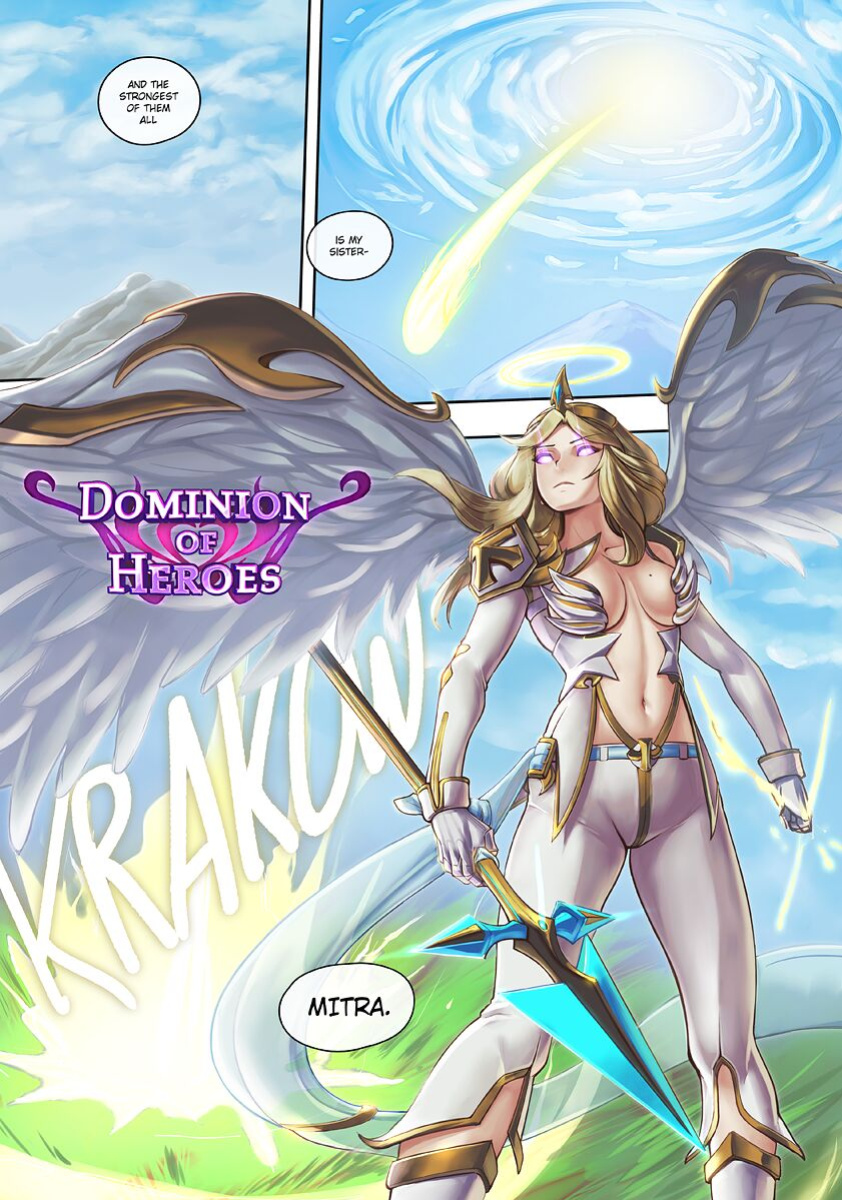 [hybridmink] Dominion of Heroes Comic #5. Mitra