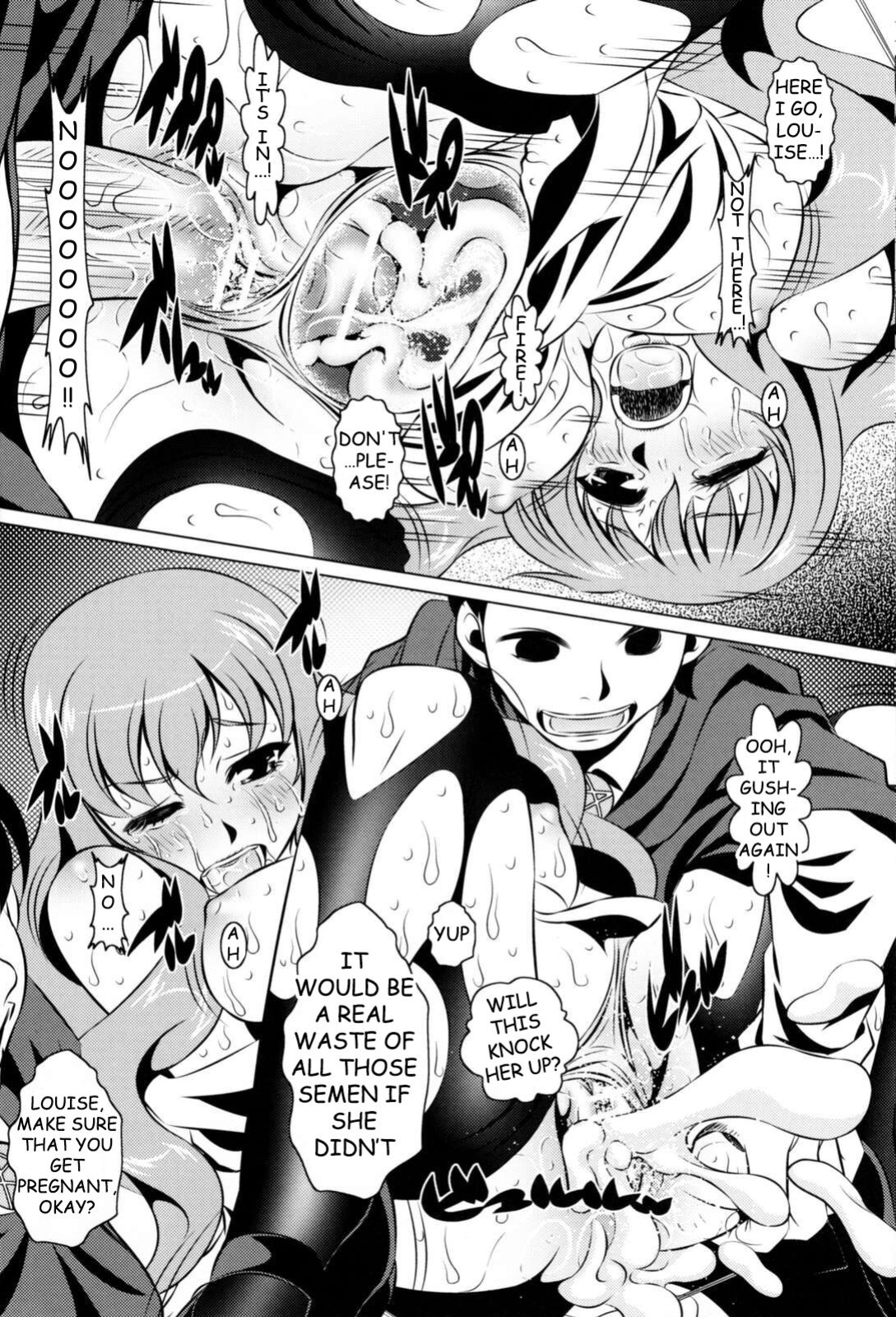 (C72) [Yuugai Tosho Kikaku (Satochizu, Tanaka Naburu)] Mass Assault Forced Conception | Shuudan Boukou Kyousei Jutai (Zero no Tsukaima) [Incomplete]
