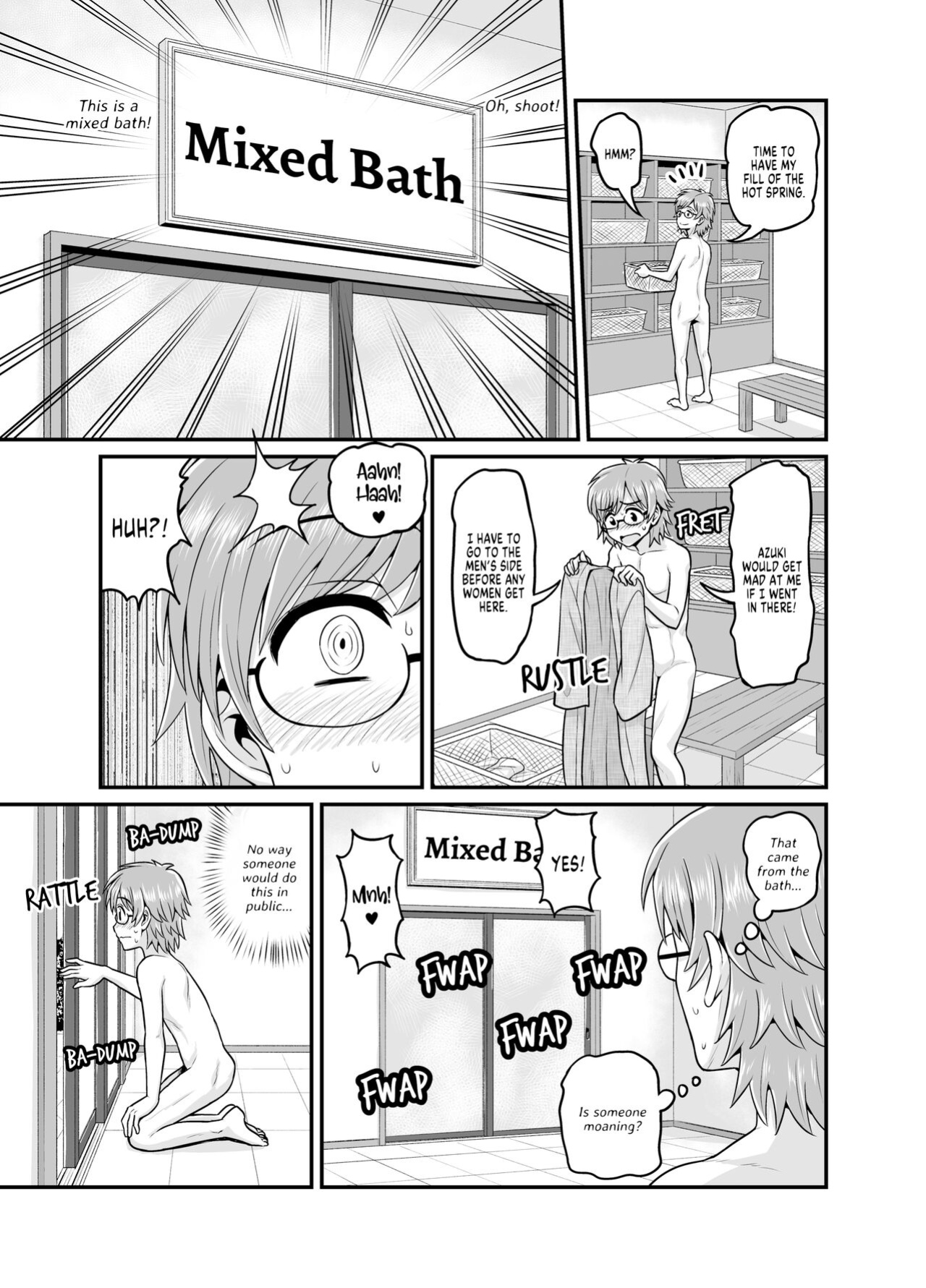 [Gachonjirou] Hot Spring Netorare Manga