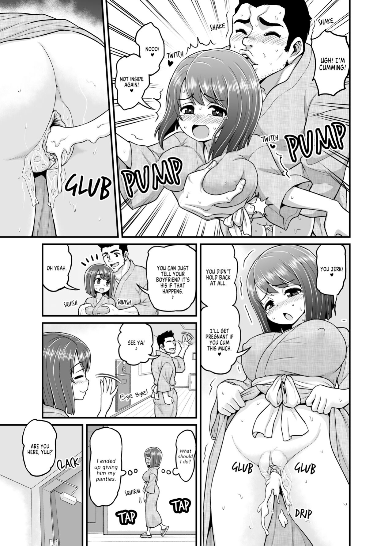 [Gachonjirou] Hot Spring Netorare Manga