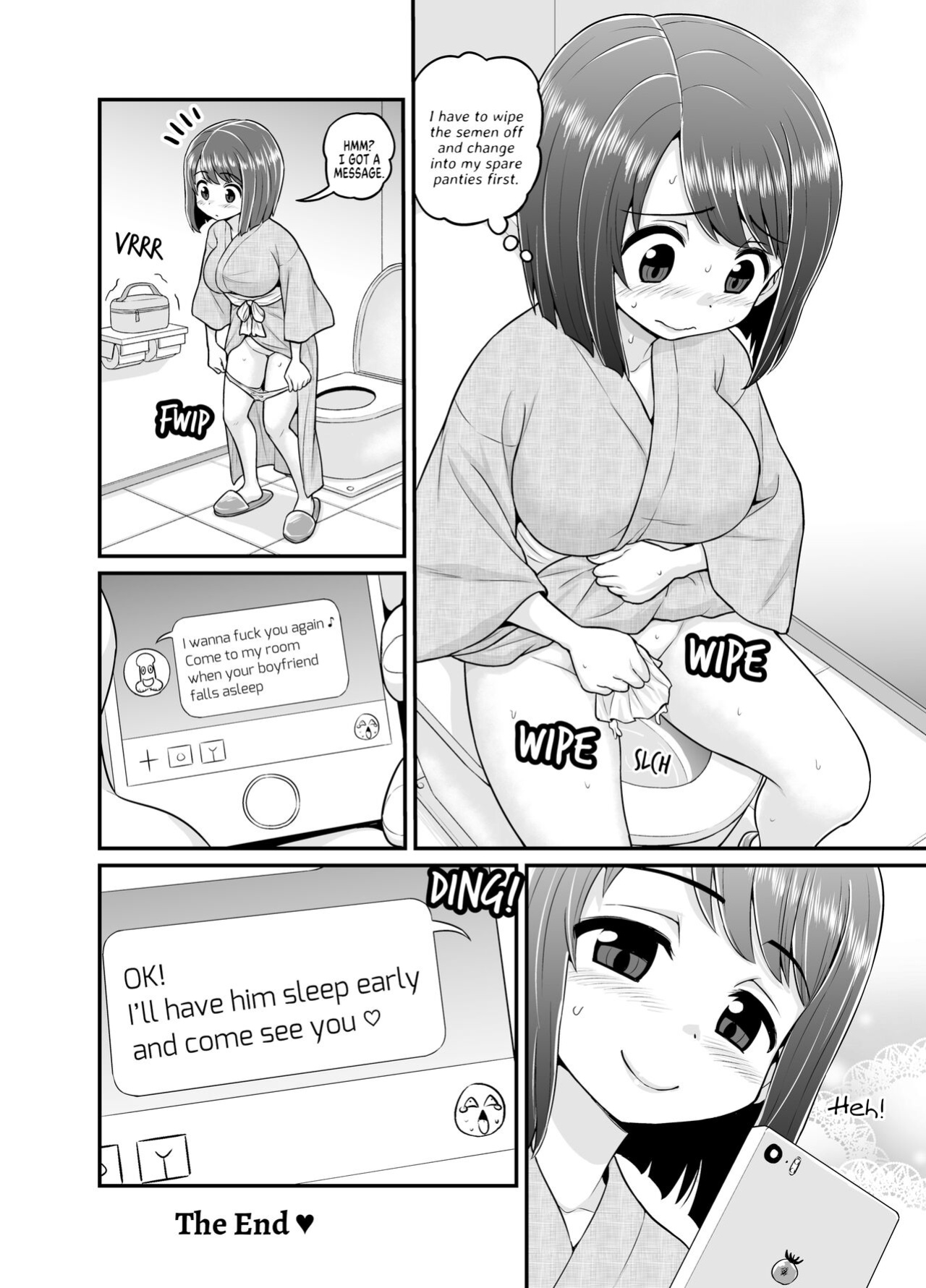 [Gachonjirou] Hot Spring Netorare Manga