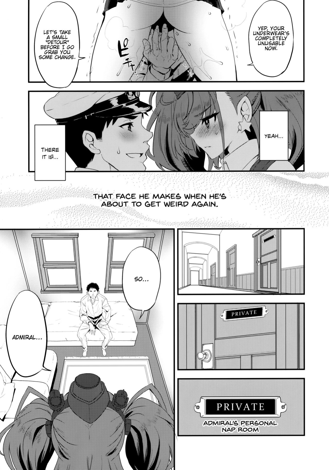 (C99) [INFINITY DRIVE (Kyougoku Shin)] Shi ro la n ta (Kantai Collection -KanColle-) [FMLTranslations]