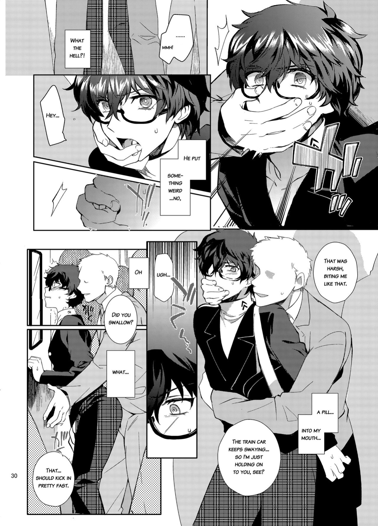 [downbeat (Kirimoto Yuuji)] Playing Joker ~Mob x Shujinkou Soushuuhen~ (Persona 5) [bibiten]