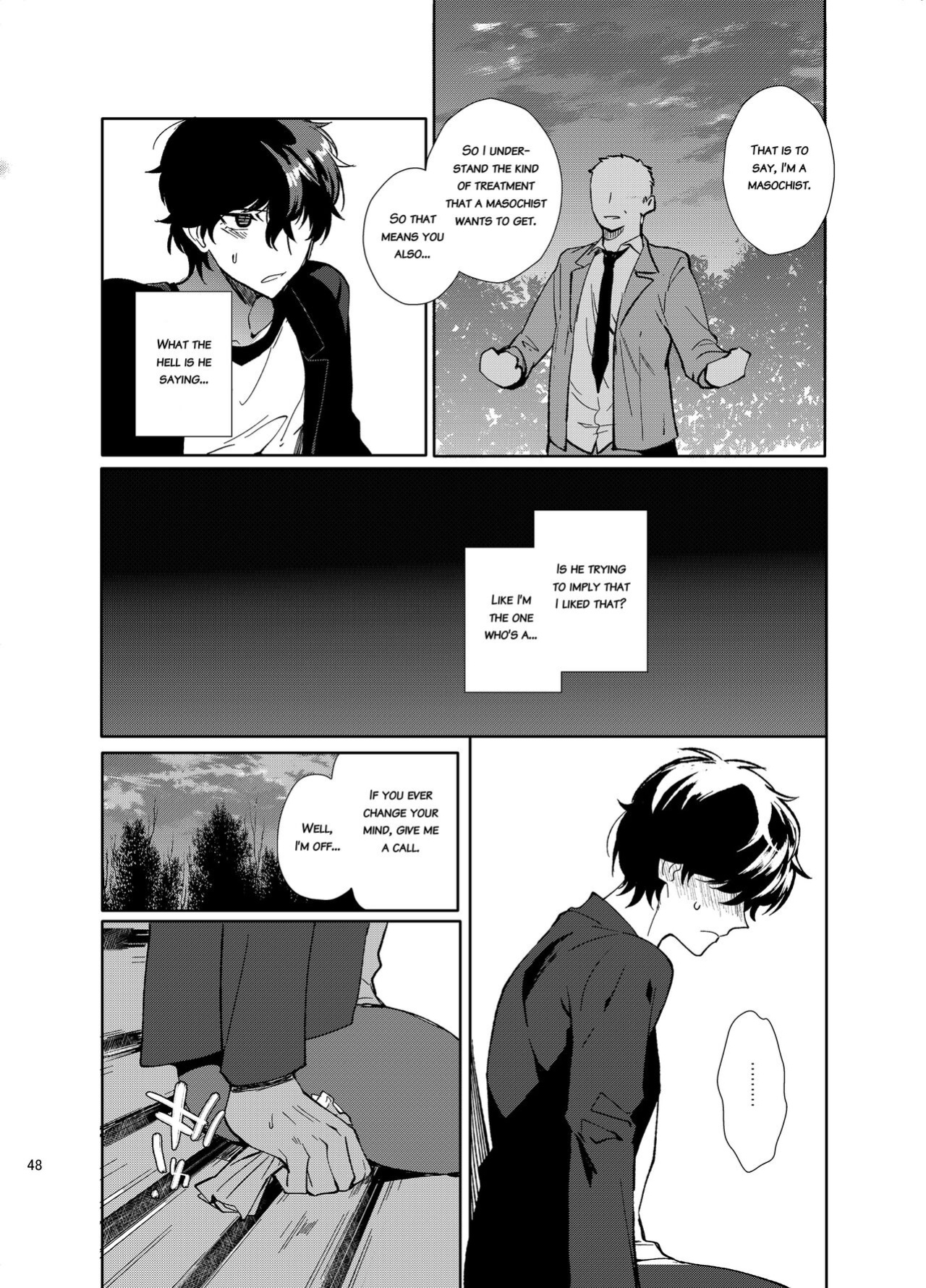 [downbeat (Kirimoto Yuuji)] Playing Joker ~Mob x Shujinkou Soushuuhen~ (Persona 5) [bibiten]