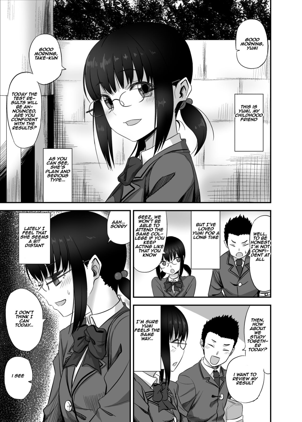 [Gal and ga Do! (Minarai Zouhyou)] Jimi de Majime na Osananajimi ga Class no Yankee ni Omocha ni Sarete Ita Hanashi | A Story About a Plain and Serious Childhood Friend Who Was Toyed With by the Delinquent [ic21]