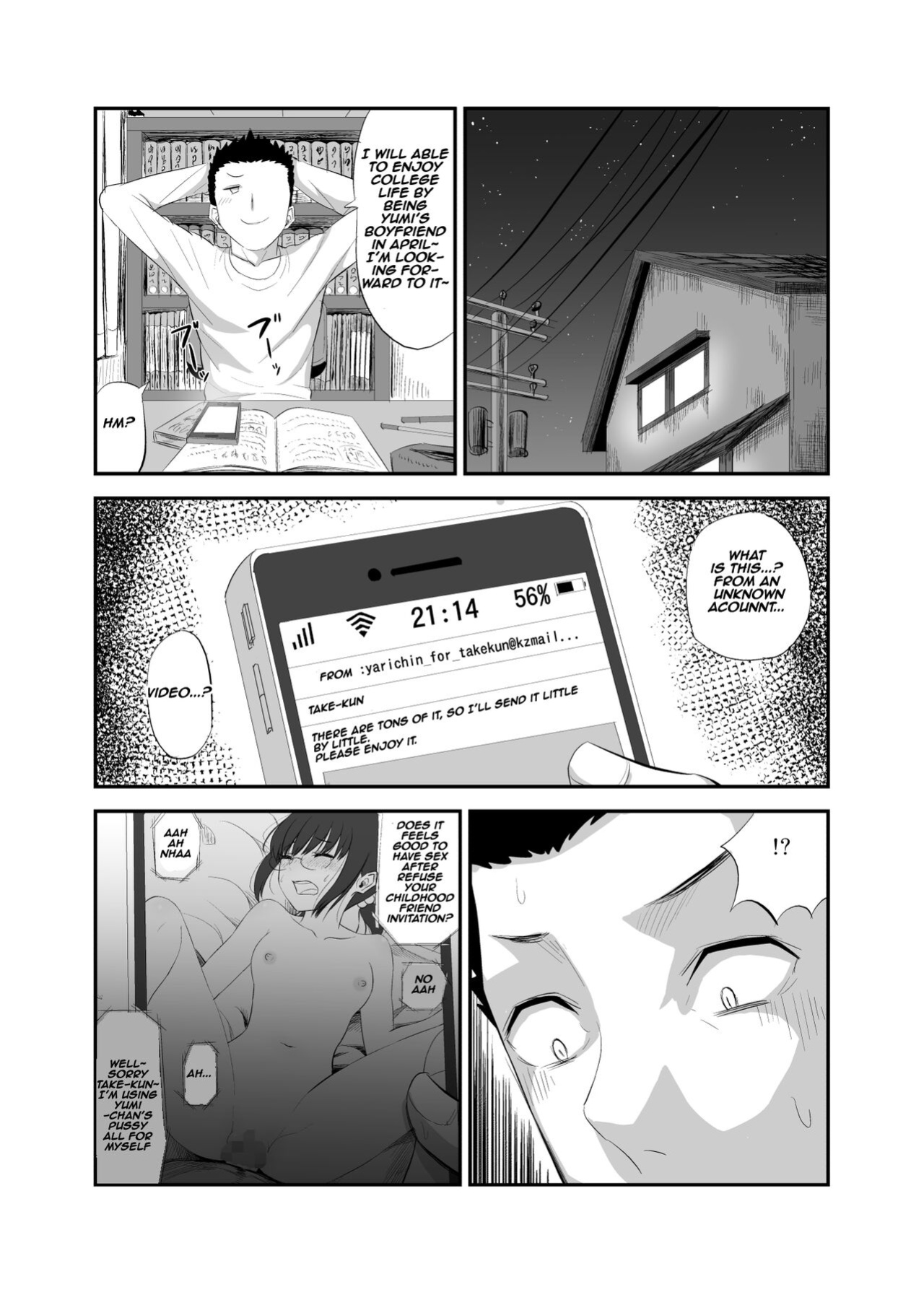 [Gal and ga Do! (Minarai Zouhyou)] Jimi de Majime na Osananajimi ga Class no Yankee ni Omocha ni Sarete Ita Hanashi | A Story About a Plain and Serious Childhood Friend Who Was Toyed With by the Delinquent [ic21]