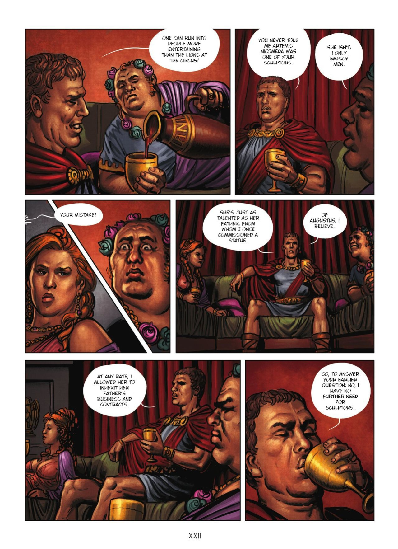 Inguinis: Slave of the Pantheon - Katia Even & Nicolas Guenet -ENG