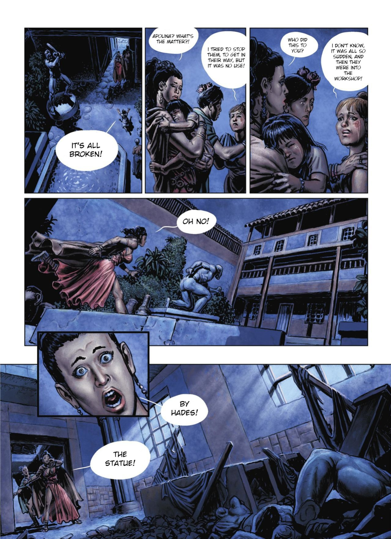 Inguinis: Slave of the Pantheon - Katia Even & Nicolas Guenet -ENG