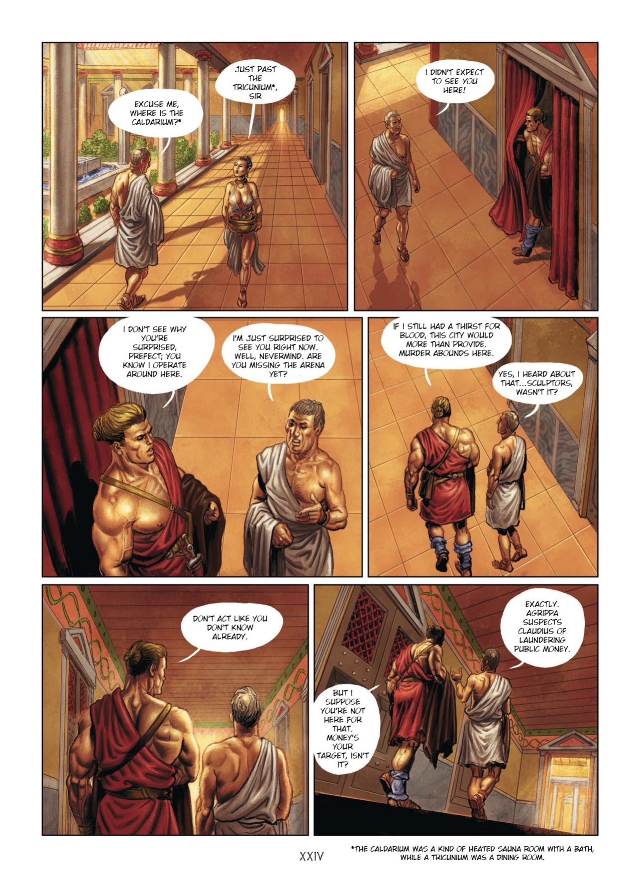 Inguinis: Bodies of Rome - Katia Even & Nicolas Guenet - ENG