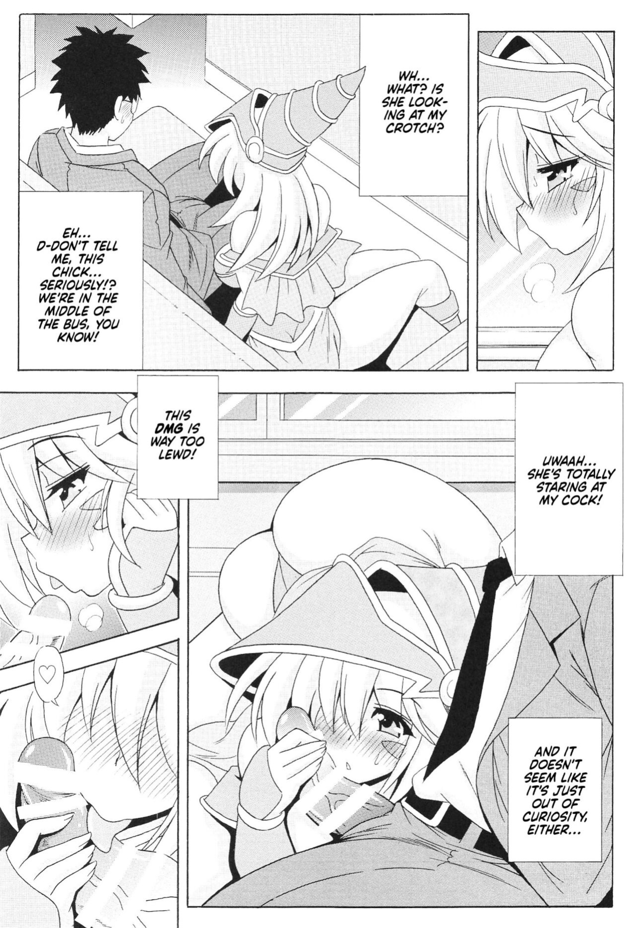 [Leaz Koubou (Oujano Kaze)] Makaihatsu Gokuraku Iki Chikan Bus | The Molester Bus That Departs For The Demon World (Yu-Gi-Oh!)