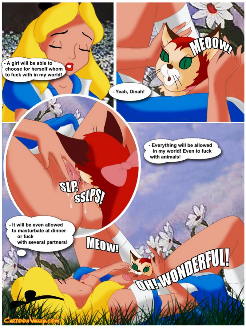 Cartoon Valley - Alice in Wonderfuckers Land