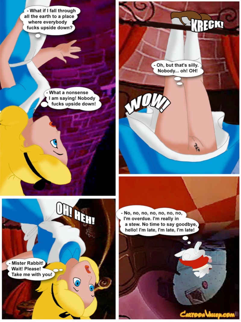 Cartoon Valley - Alice in Wonderfuckers Land