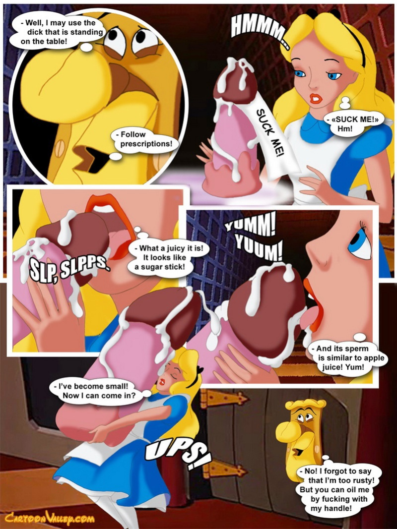 Cartoon Valley - Alice in Wonderfuckers Land