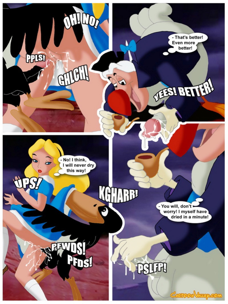 Cartoon Valley - Alice in Wonderfuckers Land