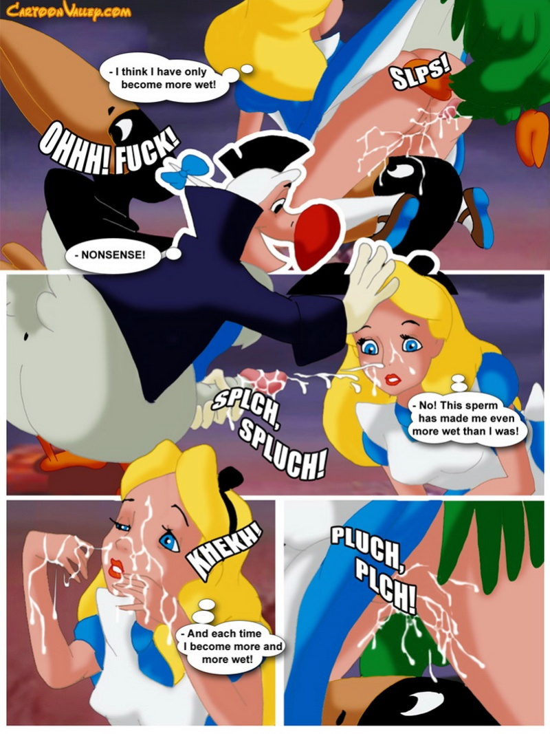 Cartoon Valley - Alice in Wonderfuckers Land