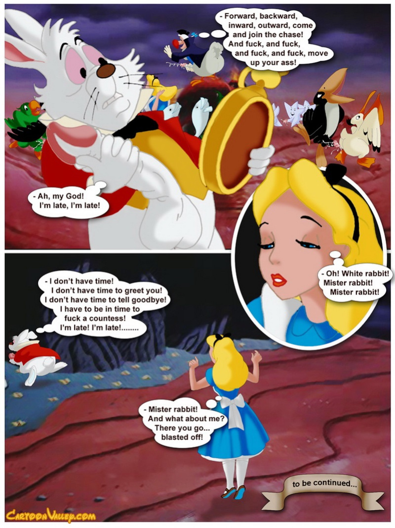 Cartoon Valley - Alice in Wonderfuckers Land