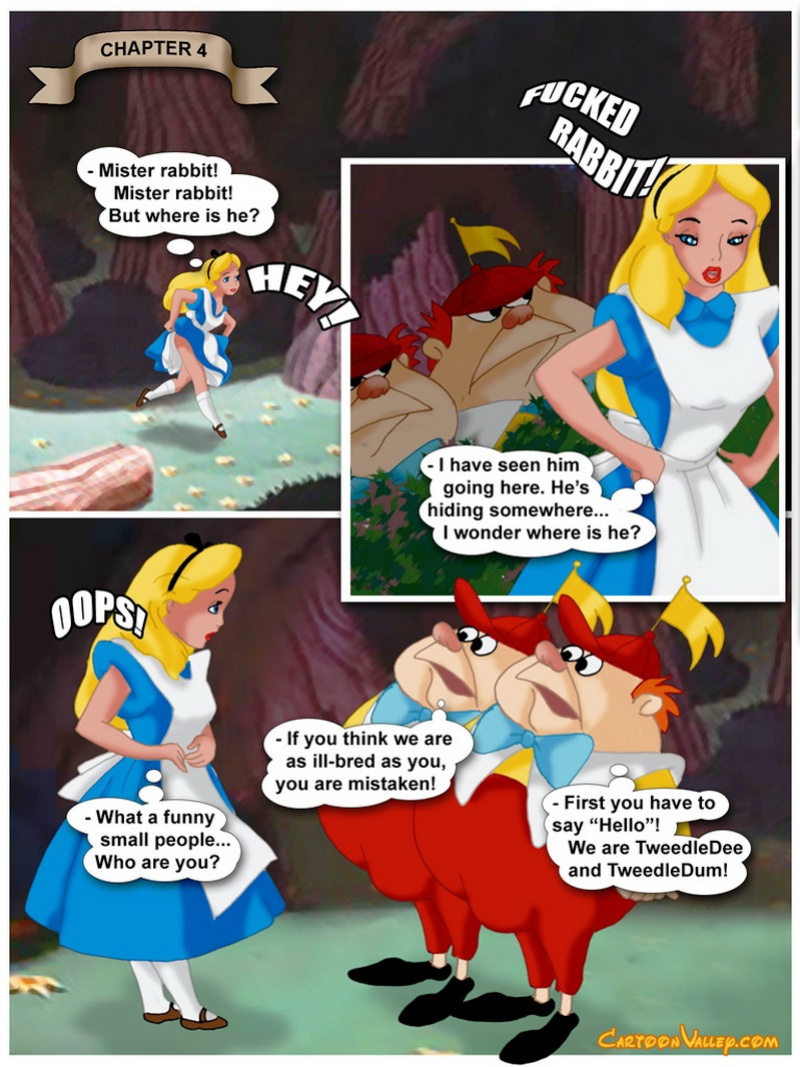Cartoon Valley - Alice in Wonderfuckers Land