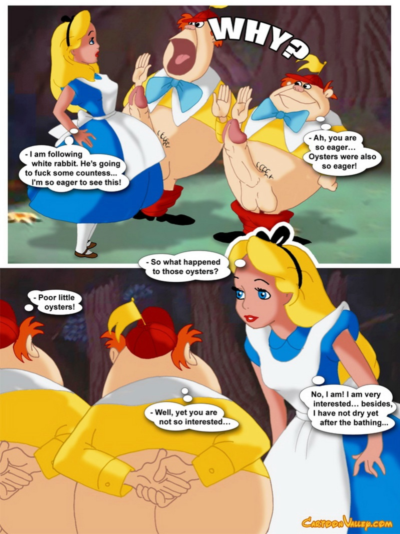 Cartoon Valley - Alice in Wonderfuckers Land