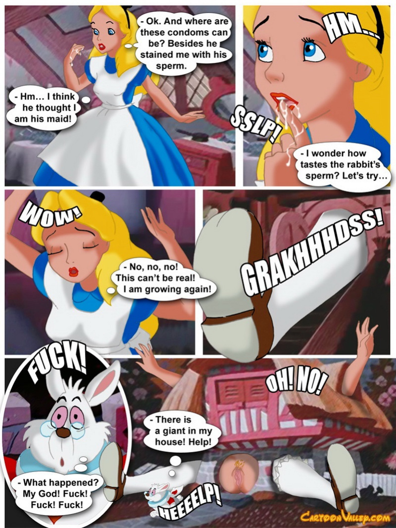 Cartoon Valley - Alice in Wonderfuckers Land