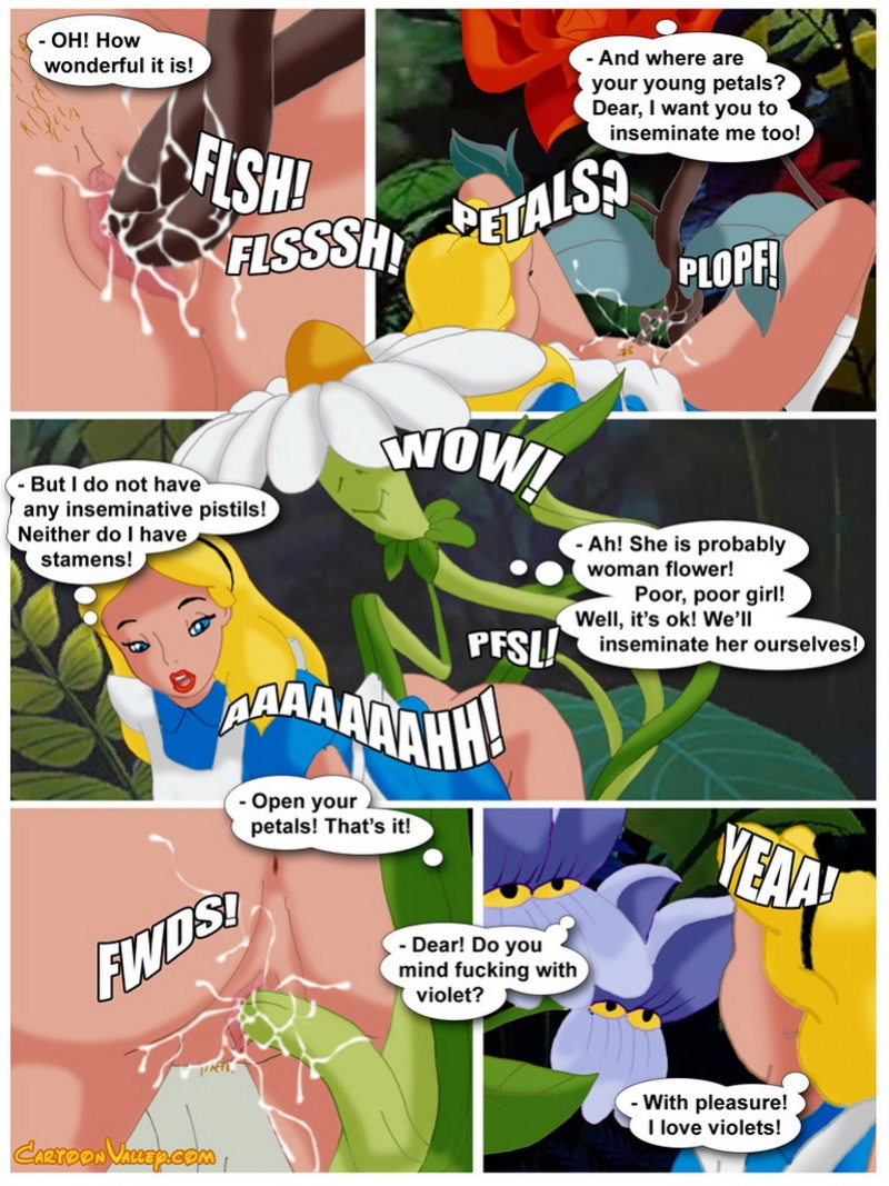 Cartoon Valley - Alice in Wonderfuckers Land