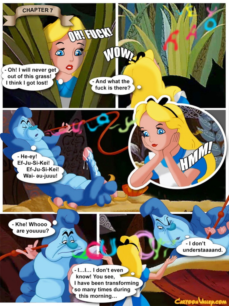 Cartoon Valley - Alice in Wonderfuckers Land