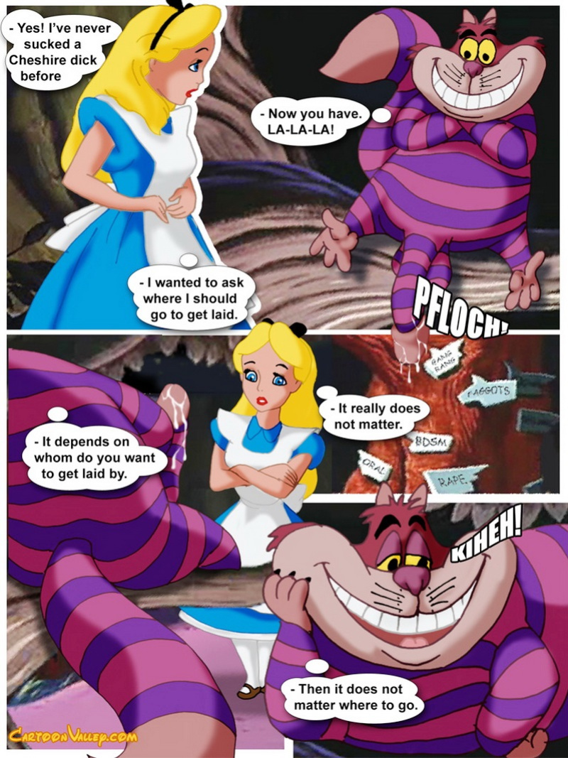 Cartoon Valley - Alice in Wonderfuckers Land