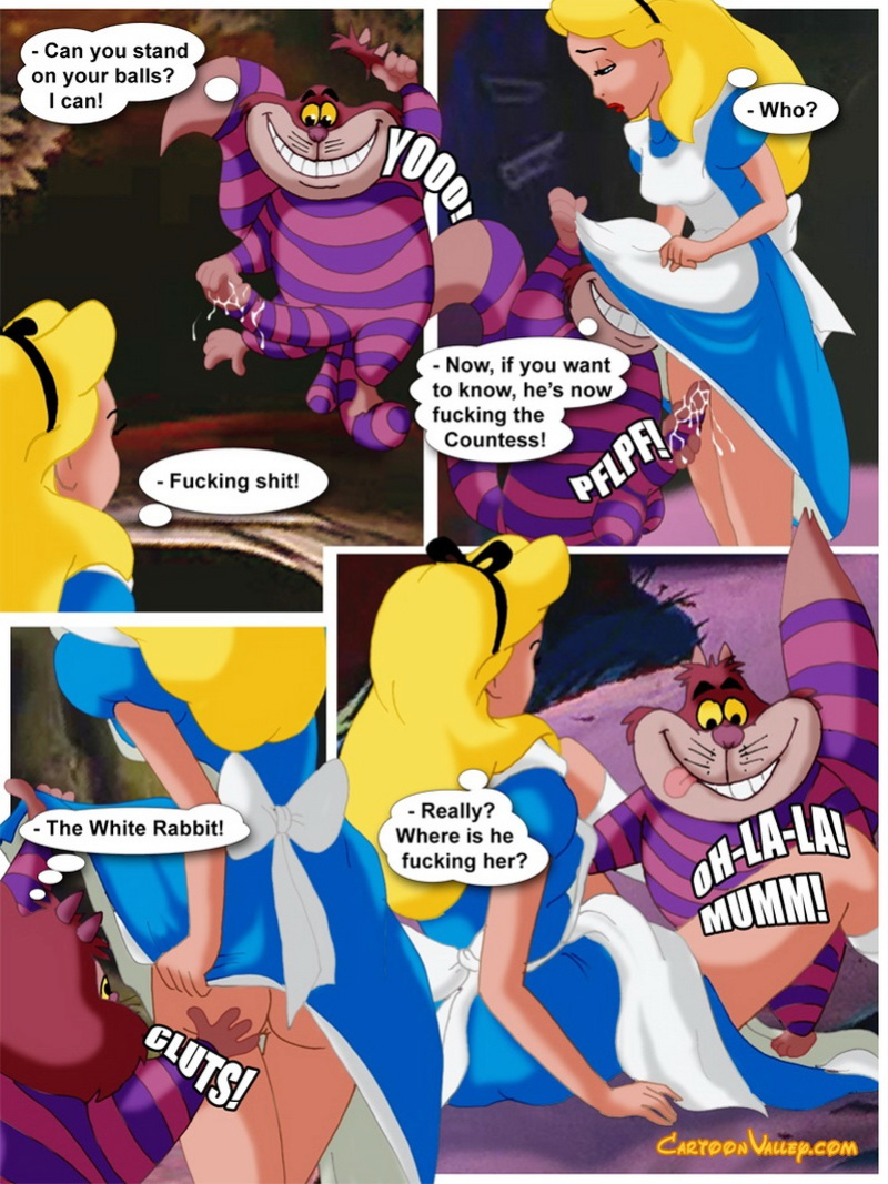 Cartoon Valley - Alice in Wonderfuckers Land