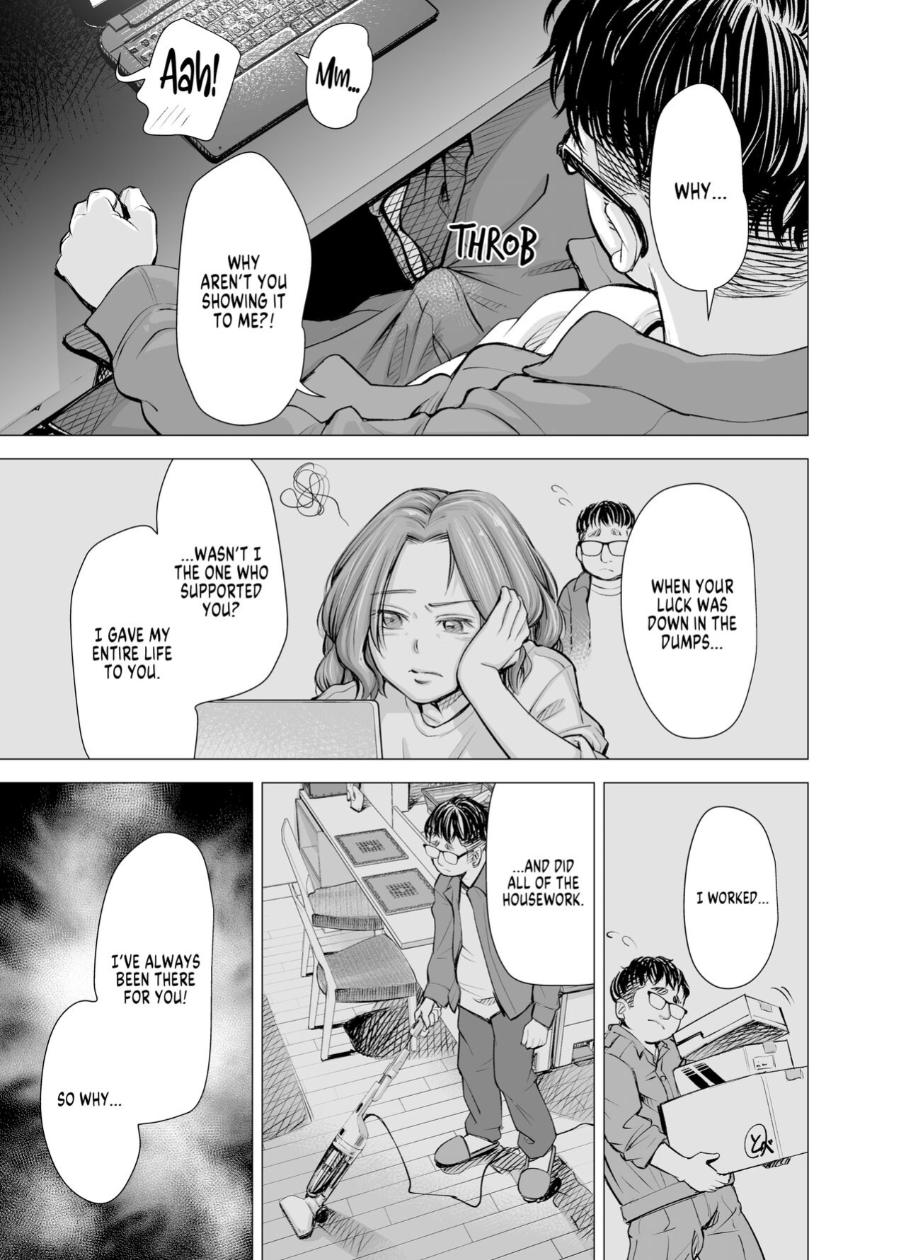 [e9] Danna no Chinko ja, Manzoku Dekinai...? Zenpen | My Husband's Dick Can't Satisfy Me? Part 1 [FuDeORS] [Uncensored]