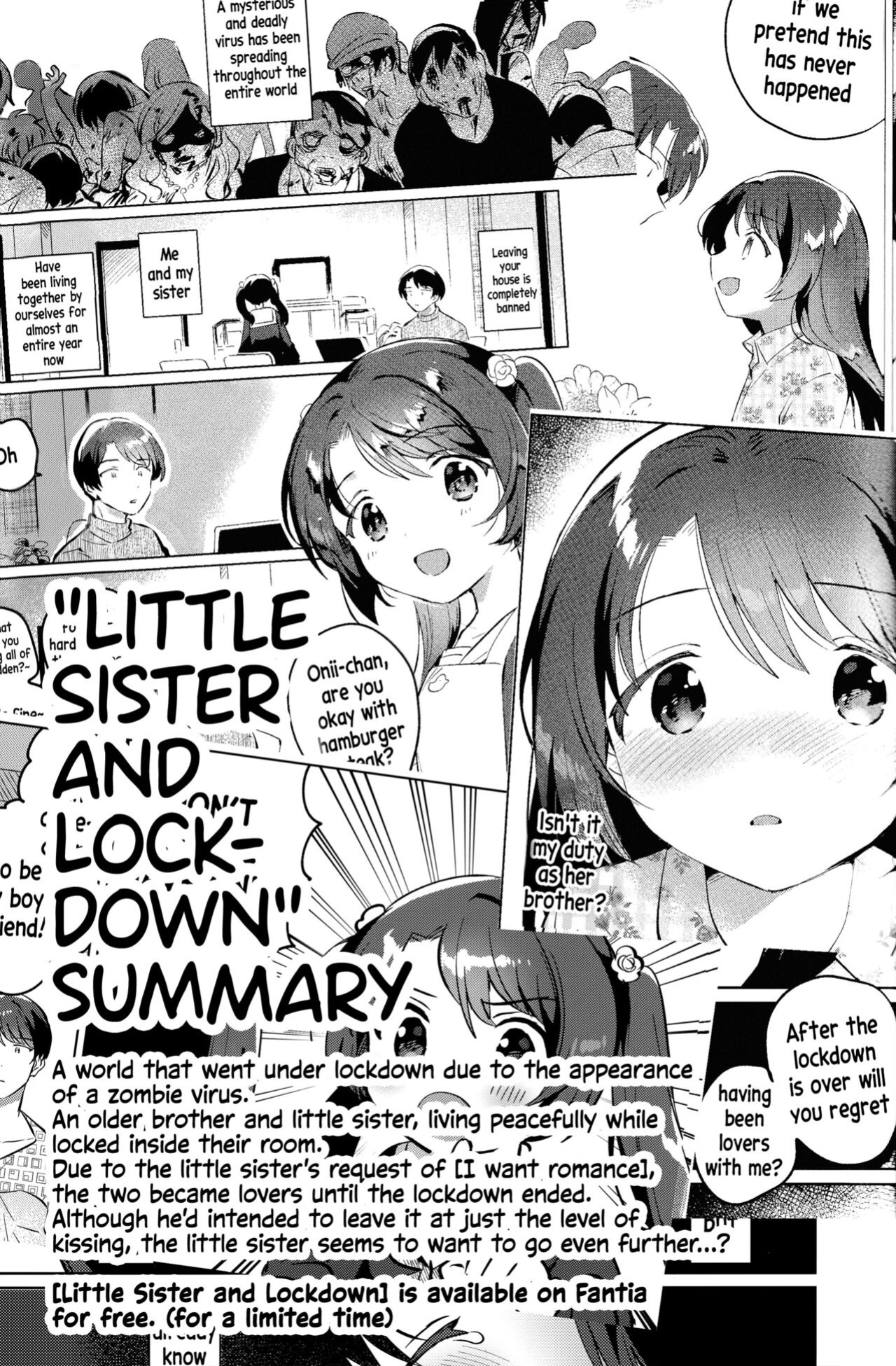 (COMIC1☆20) [squeezecandyheaven (Ichihaya)] Imouto to Lockdown √hell | In Lockdown Hell With My Little Sister