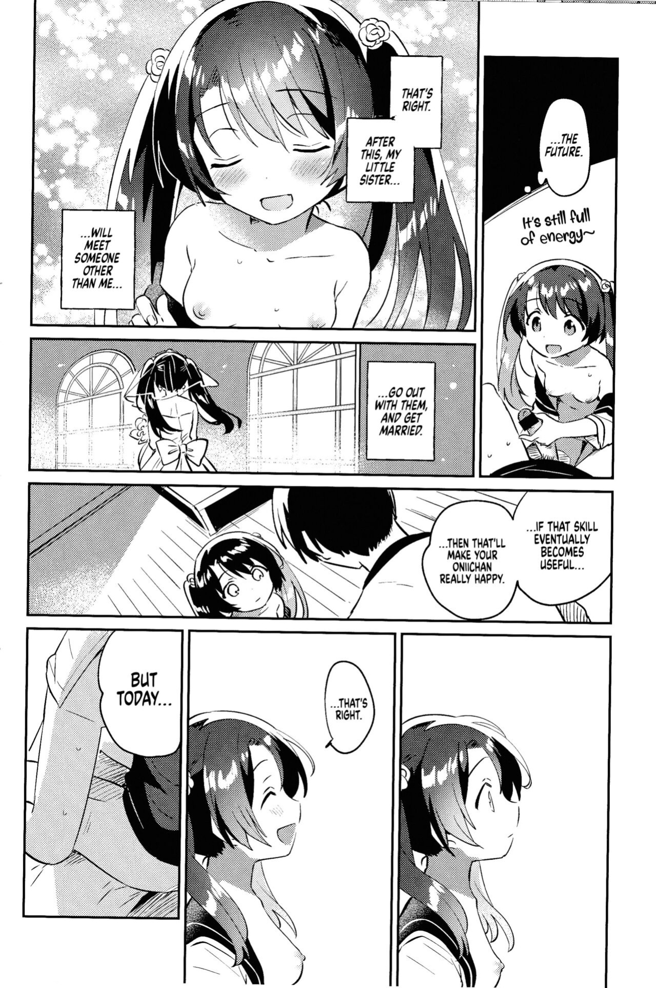 (COMIC1☆20) [squeezecandyheaven (Ichihaya)] Imouto to Lockdown √hell | In Lockdown Hell With My Little Sister