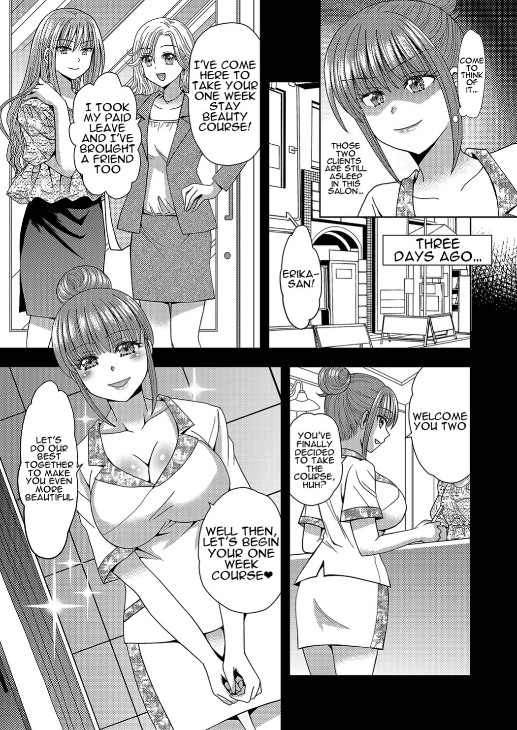 [Marialite (Yuukey)] Ore ga Watashi ni Naru Tame no Biyou Salon 3 | Beauty Salon that Turns Boys into Girls 3