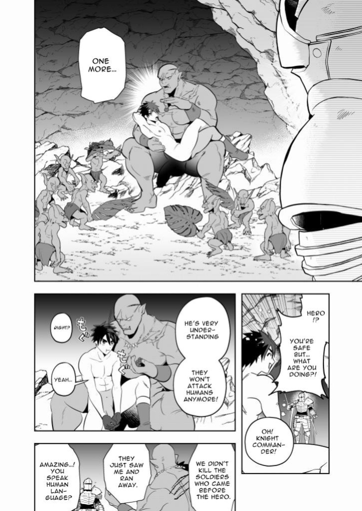 [Yamiochi Shita Murabito (Yamito)] Yuusha Haiboku! Shinjin Yuusha to Dekamara no Orc | Hero Defeated! ~Noobie Hero and the Big Dick Orc~ [numbuh1]