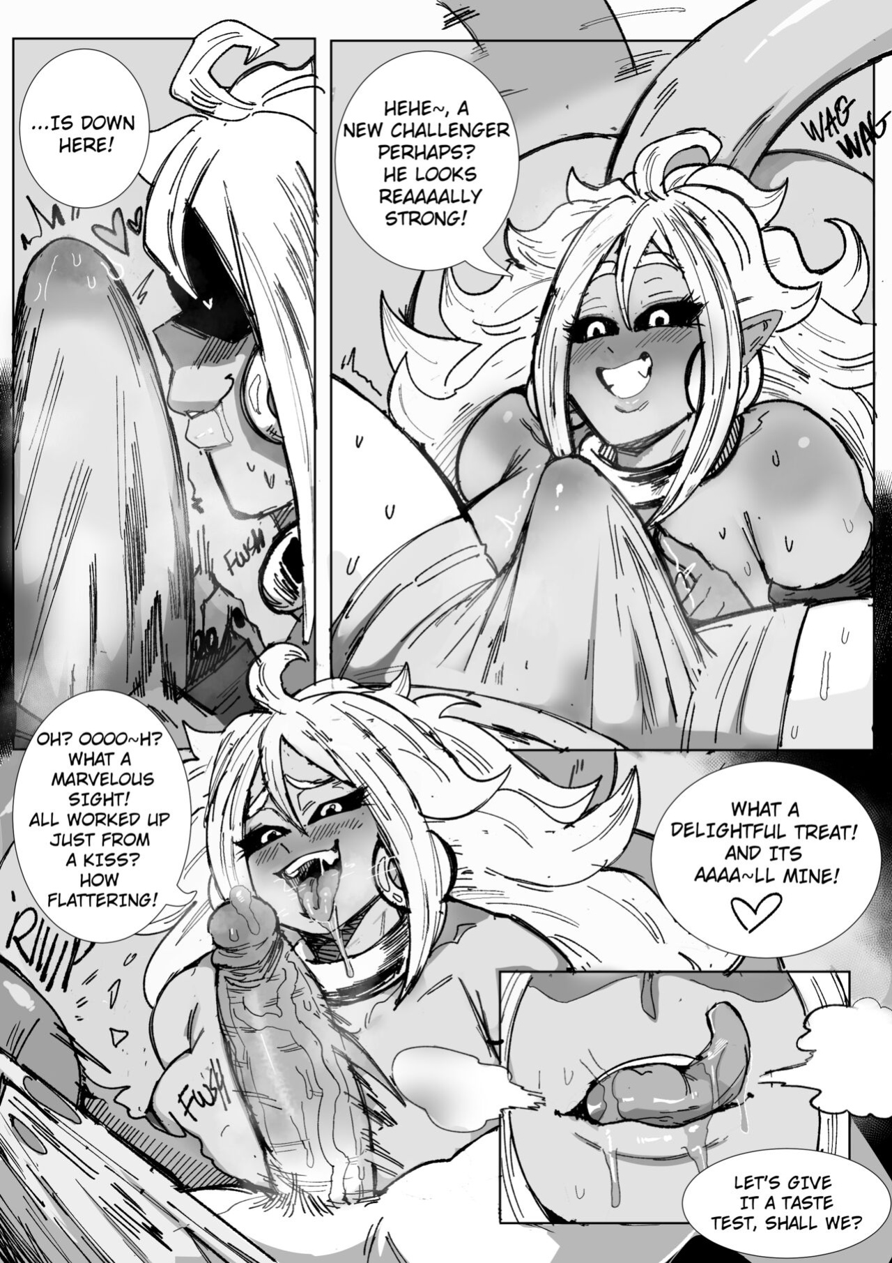 Emboquo's Android 21 Comic (Complete)