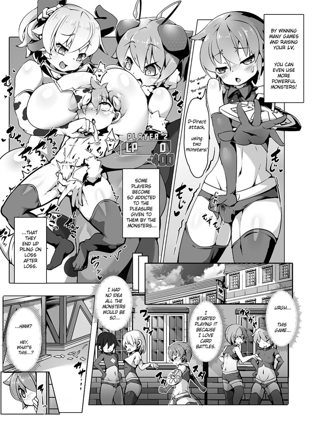 [Toro Toro Resistance (L Buffer)] Card Battle B.F.M! (Card Battle de Monster Musume ni Okasareru Goudoushi 1 Nettou Hen) [Thana]