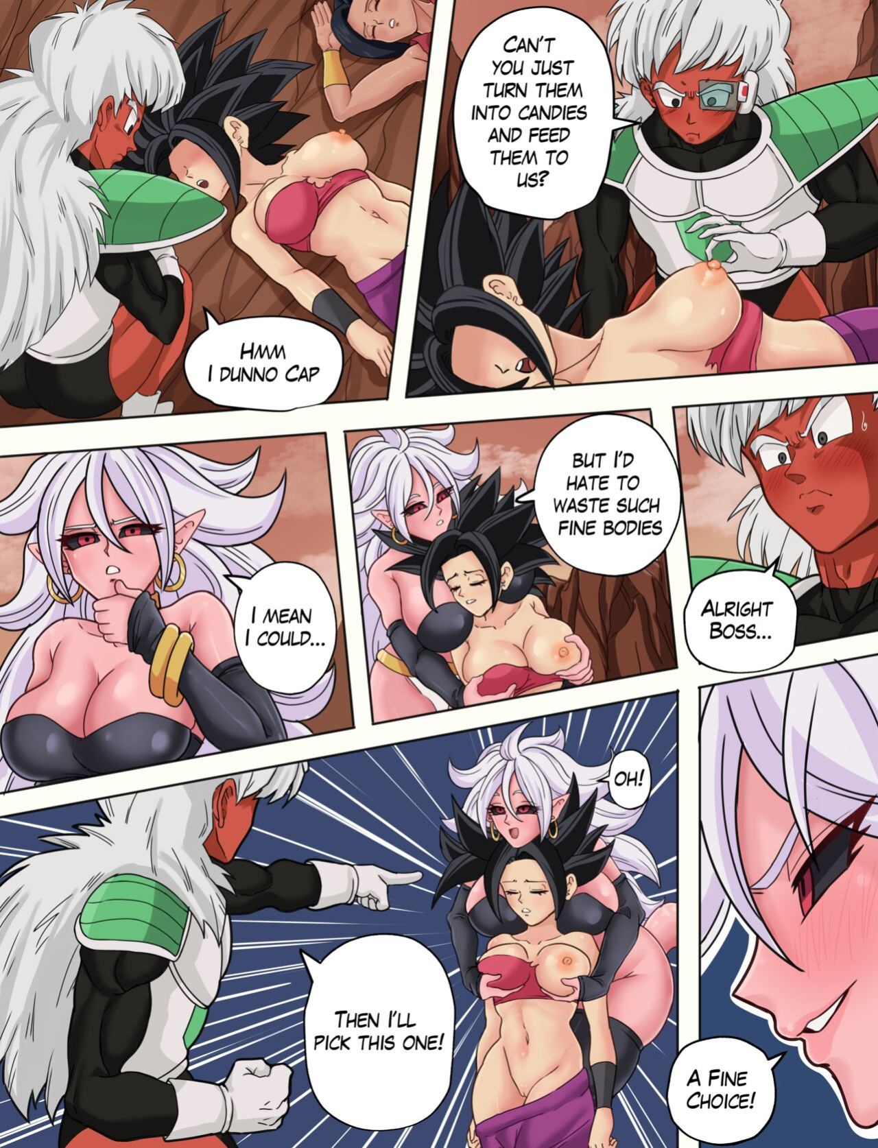 [TSFSingularity (AxlexCima)] Body Change Pt. 5 (Dragon Ball Super)