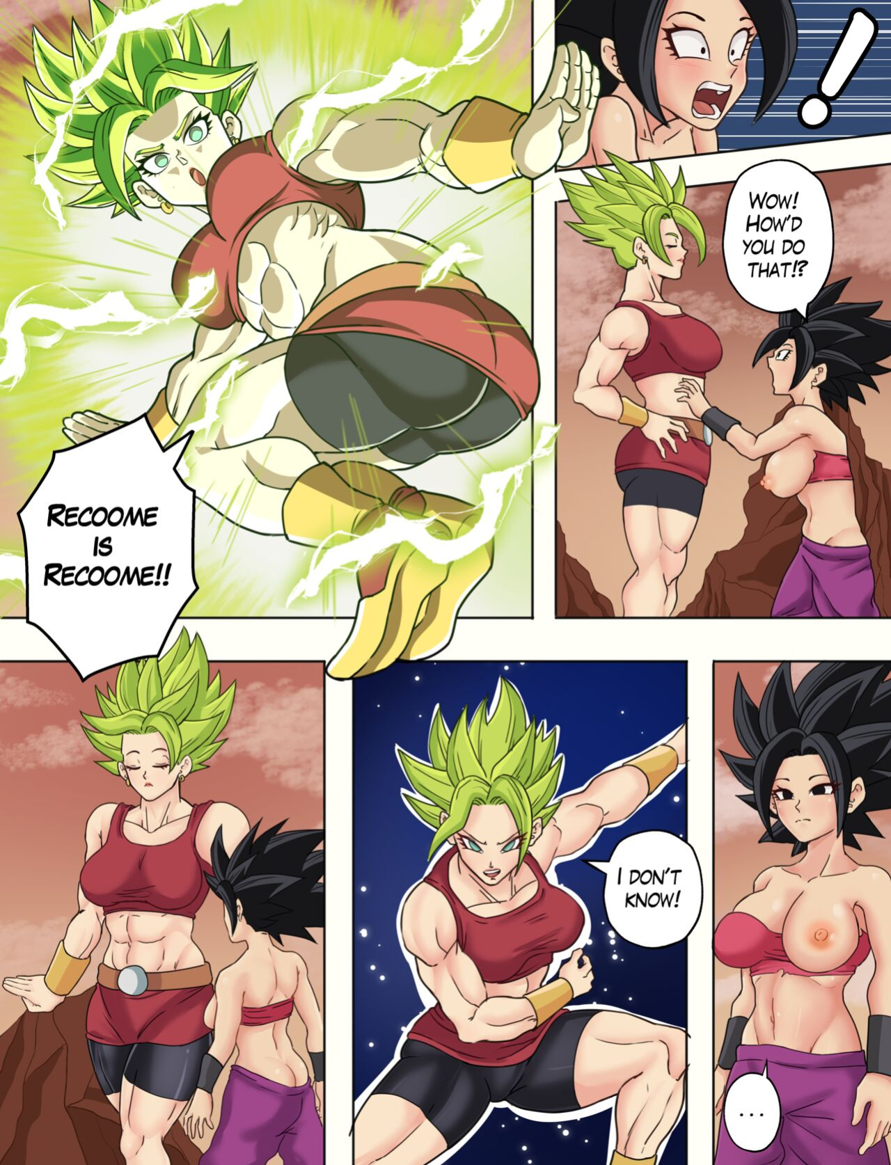 [TSFSingularity (AxlexCima)] Body Change Pt. 5 (Dragon Ball Super)