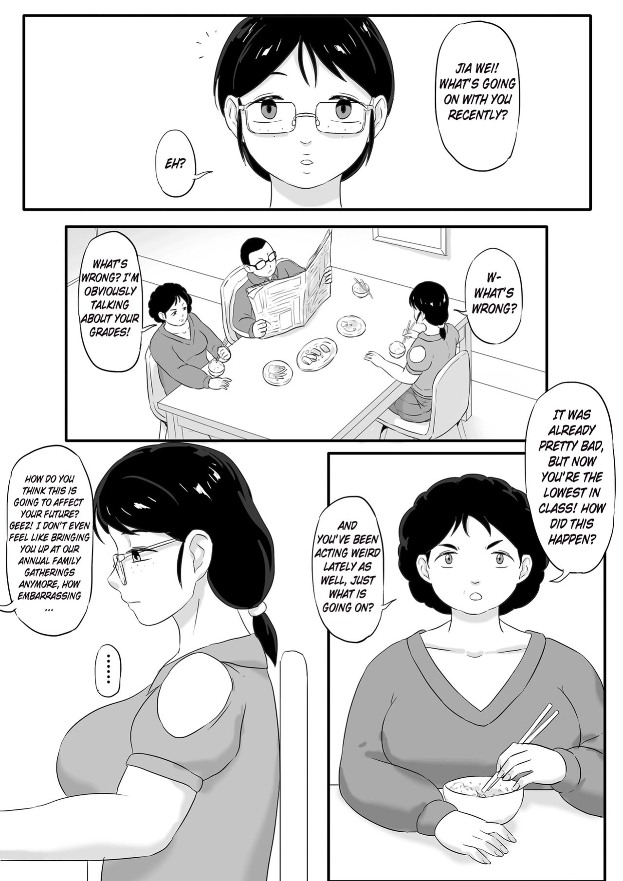 Parasite series of diamond worms 13 - Memories (Part 1) [xinsu]