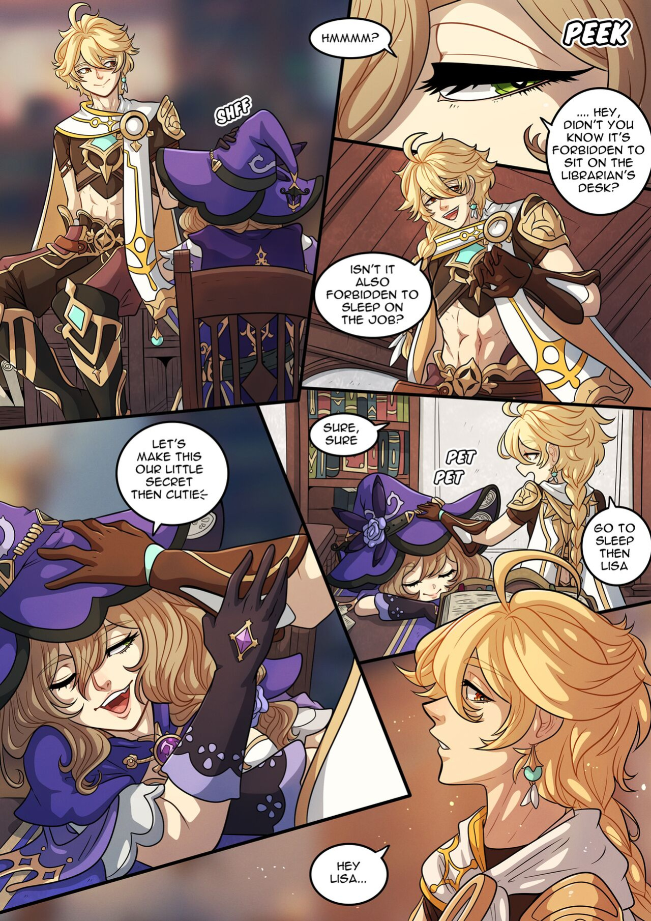 The Traveler's Guide to Teyvat's Heart-Lisa