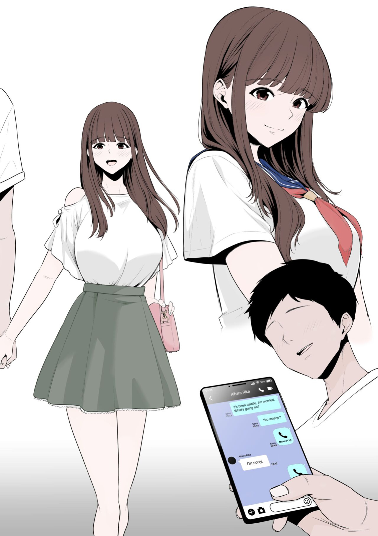 [Sevengar] Mizushirazu no Kokujin ni Sukkari Kaerarete Shimatta Boku no Kanojo | My girlfriend is completely transformed by an unfamiliar black man {bored_one28}