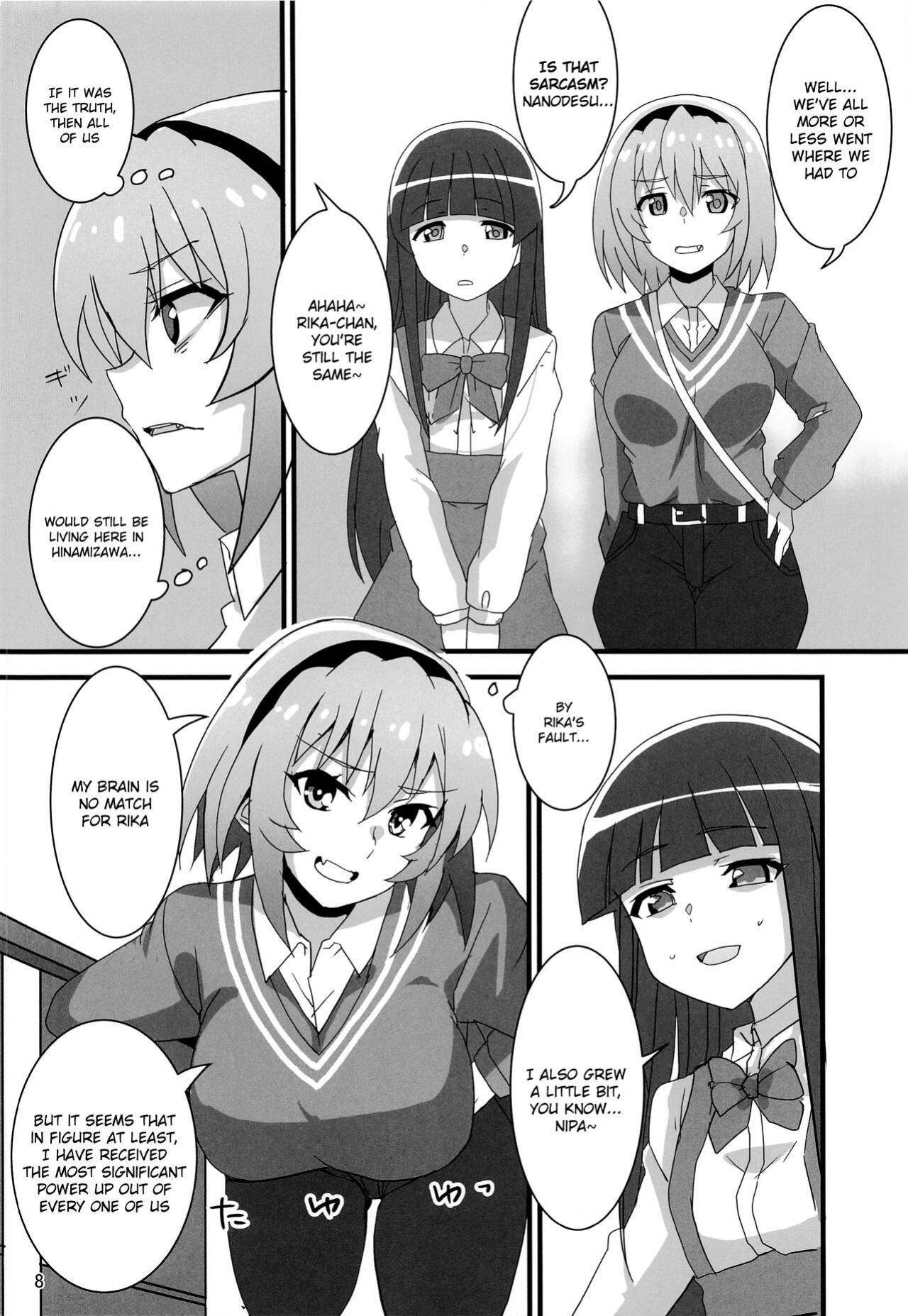 (COMIC1☆20) [BlueMage (Aoi Manabu)] Houjou Satoko Lucia ni Naku (Higurashi no Naku Koro ni Gou)