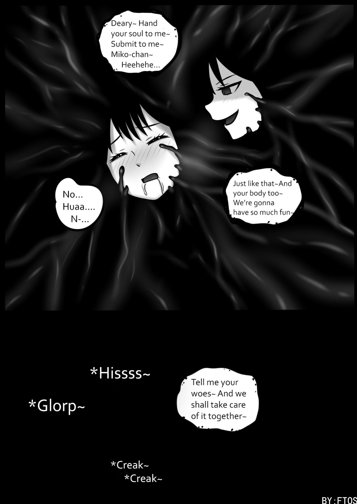 [ENG+Text cleaned] The Symbiote-possessed Miko