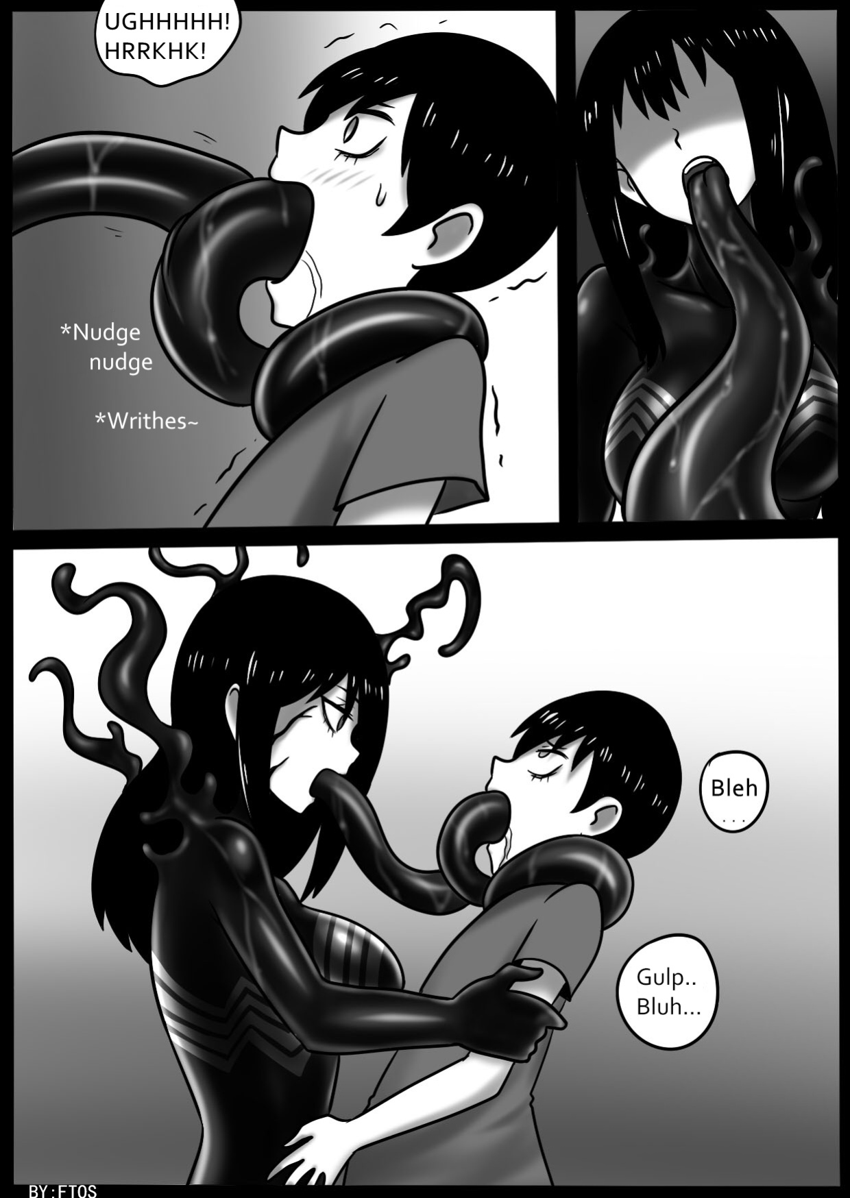 [ENG+Text cleaned] The Symbiote-possessed Miko