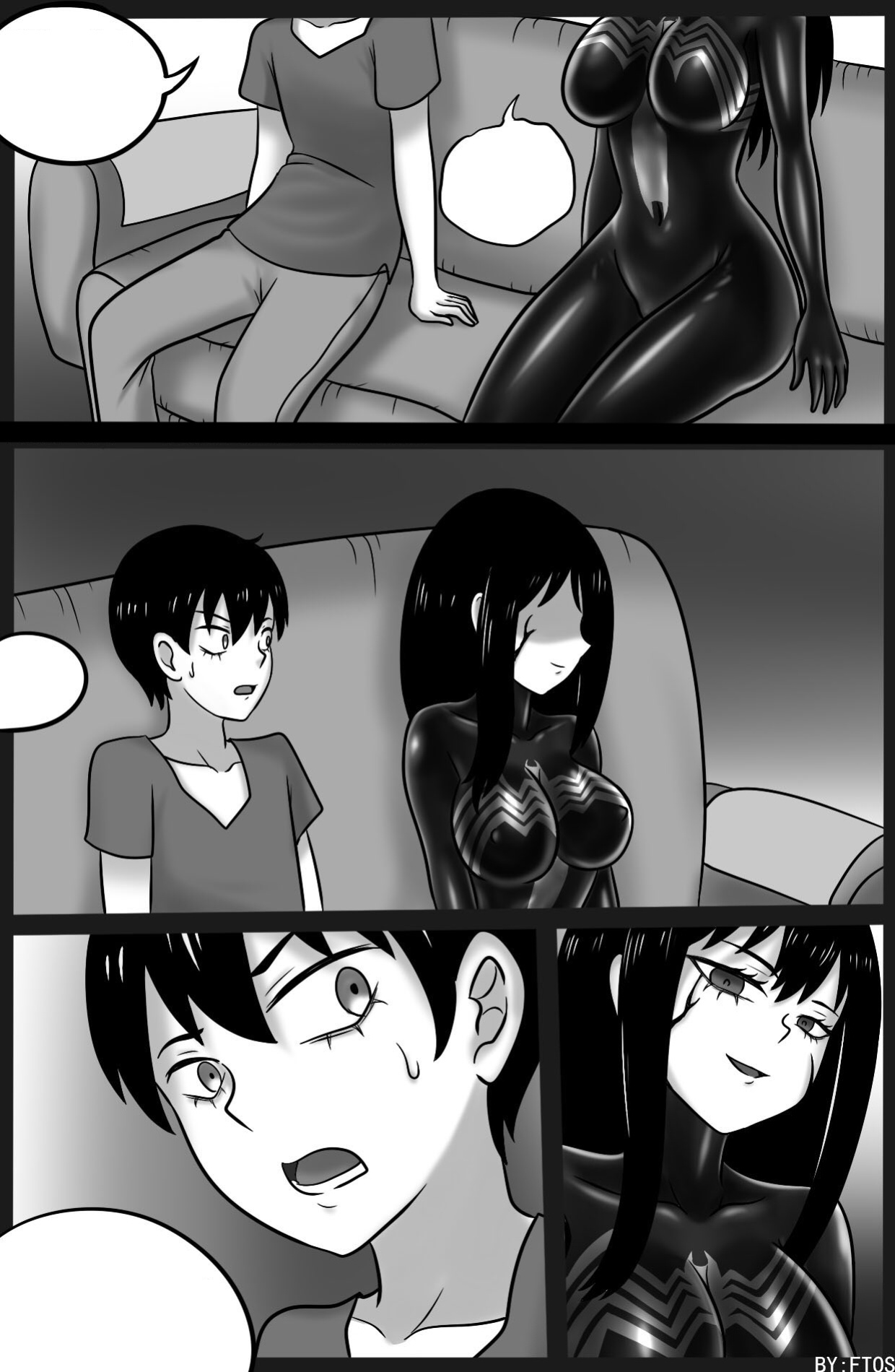 [ENG+Text cleaned] The Symbiote-possessed Miko