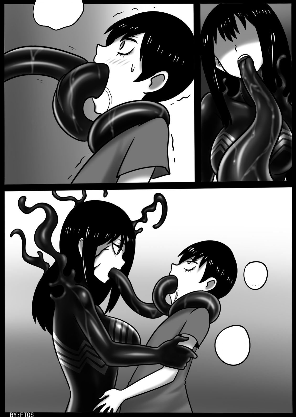 [ENG+Text cleaned] The Symbiote-possessed Miko