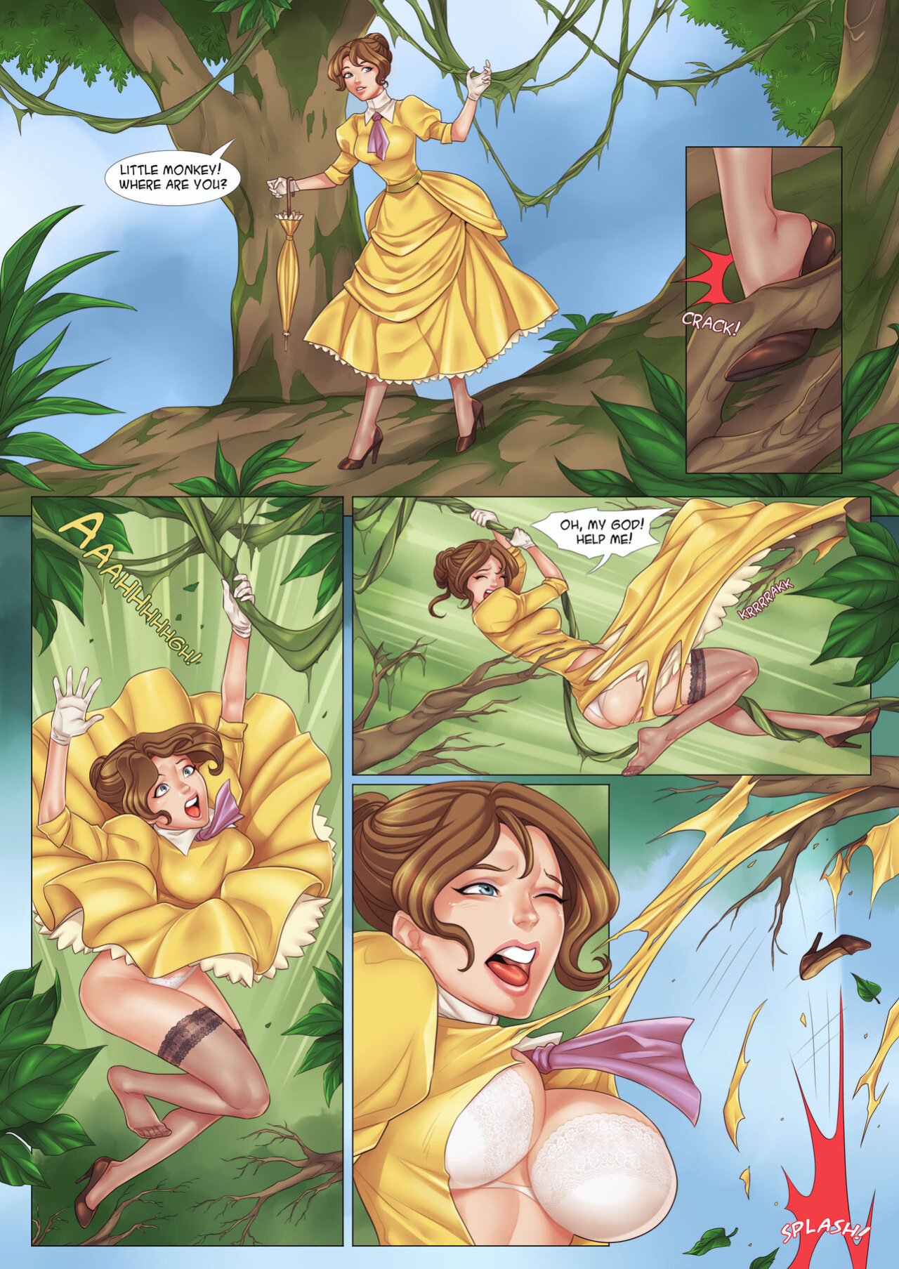 Jane in jungle