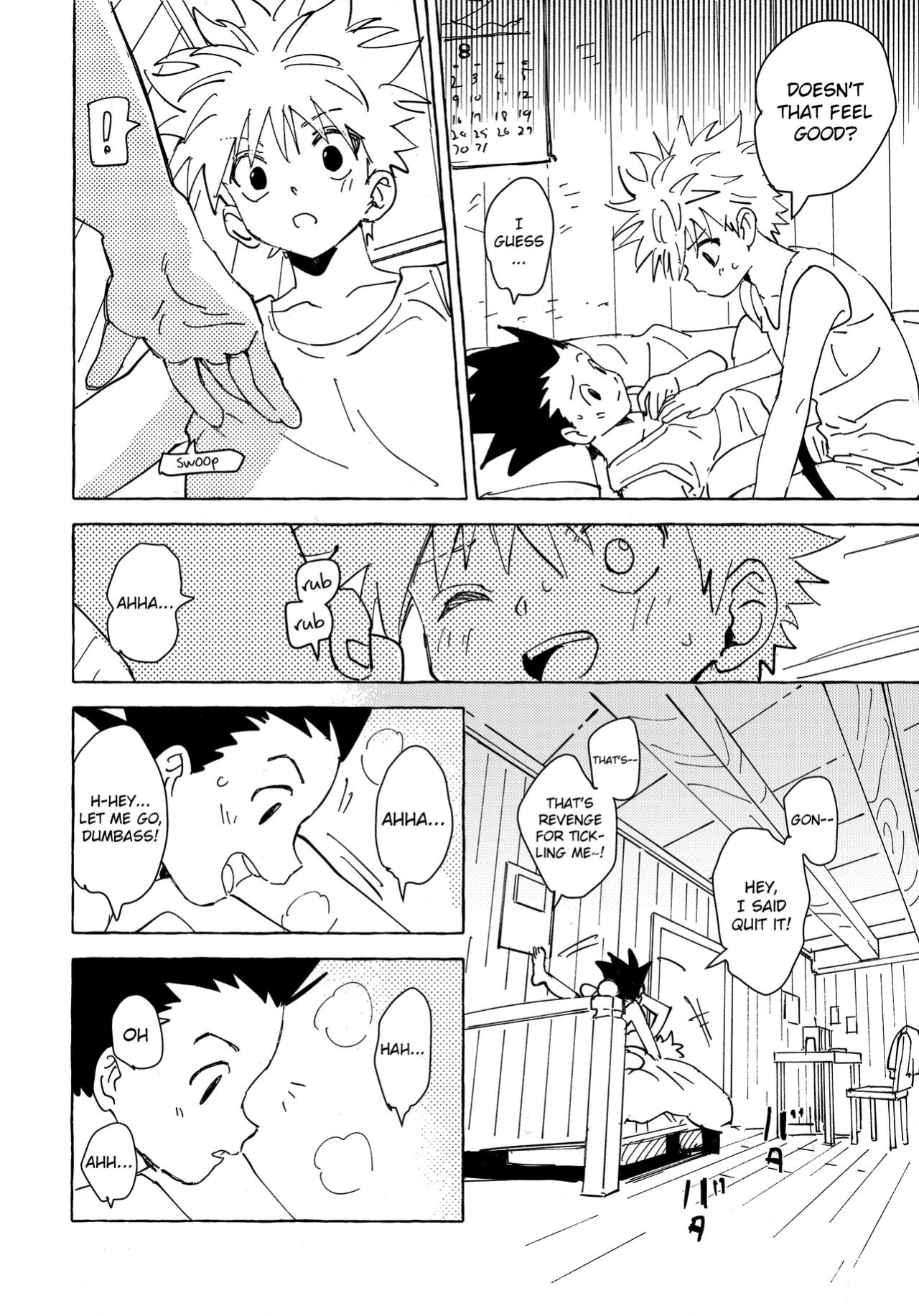 [Watagashi Maker (Tomiko)] Otona no Manegoto | Acting Like Grownups (Hunter x Hunter) {Chin²}