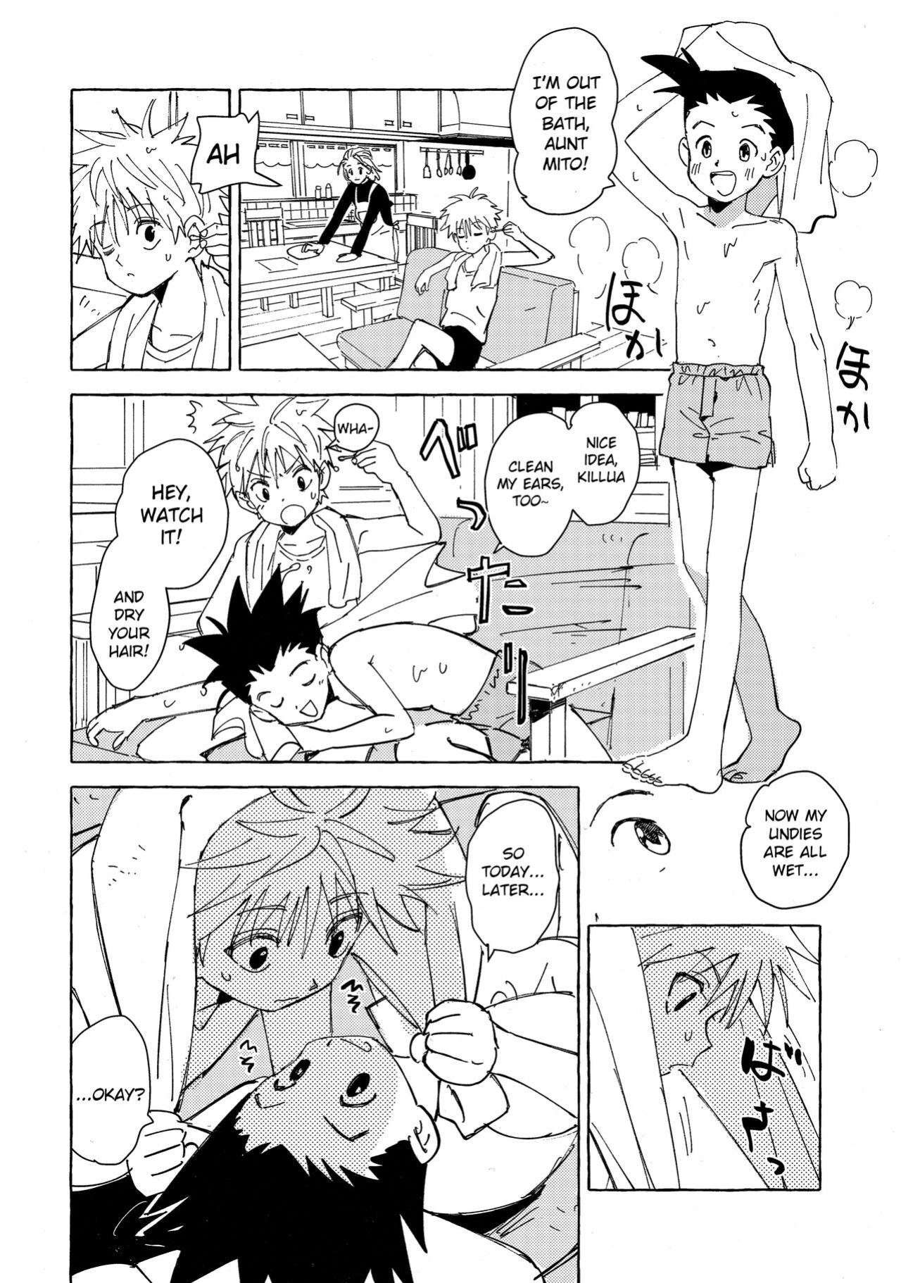 [Watagashi Maker (Tomiko)] Otona no Manegoto | Acting Like Grownups (Hunter x Hunter) {Chin²}