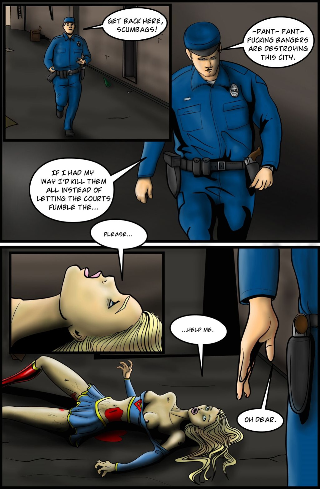 Supergirl: Issue #4 - Agents of Oblivion Part 1