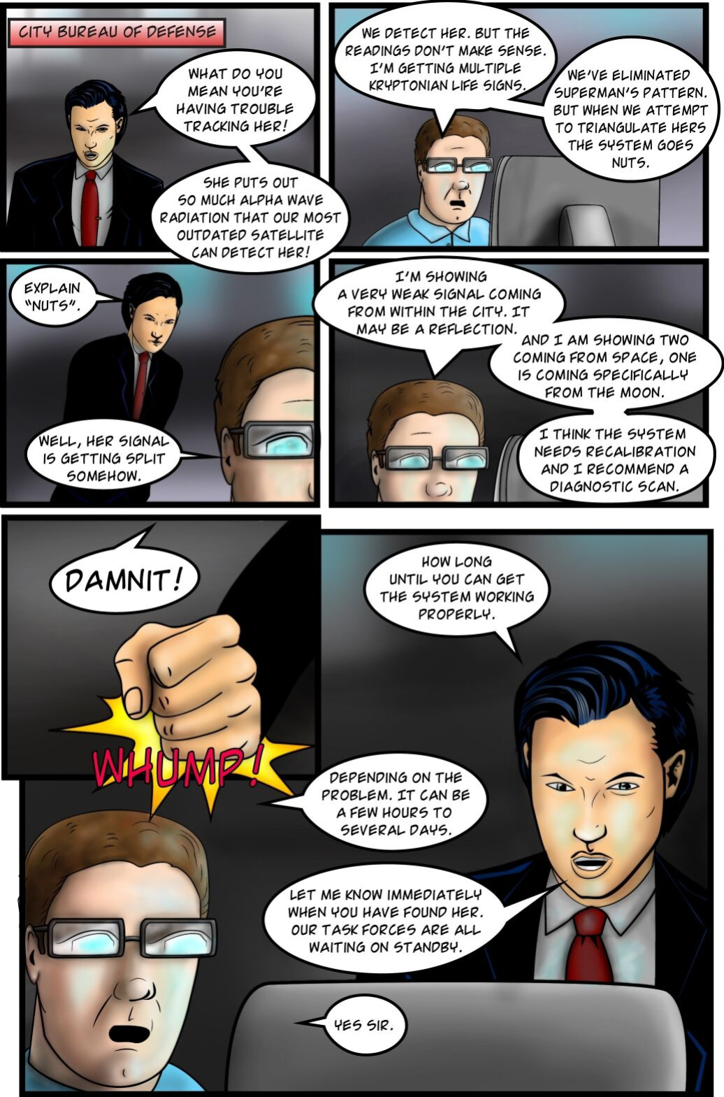 Supergirl: Issue #4 - Agents of Oblivion Part 1